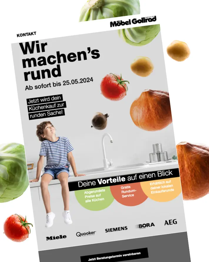 Global Küche, Möbel Gollrad